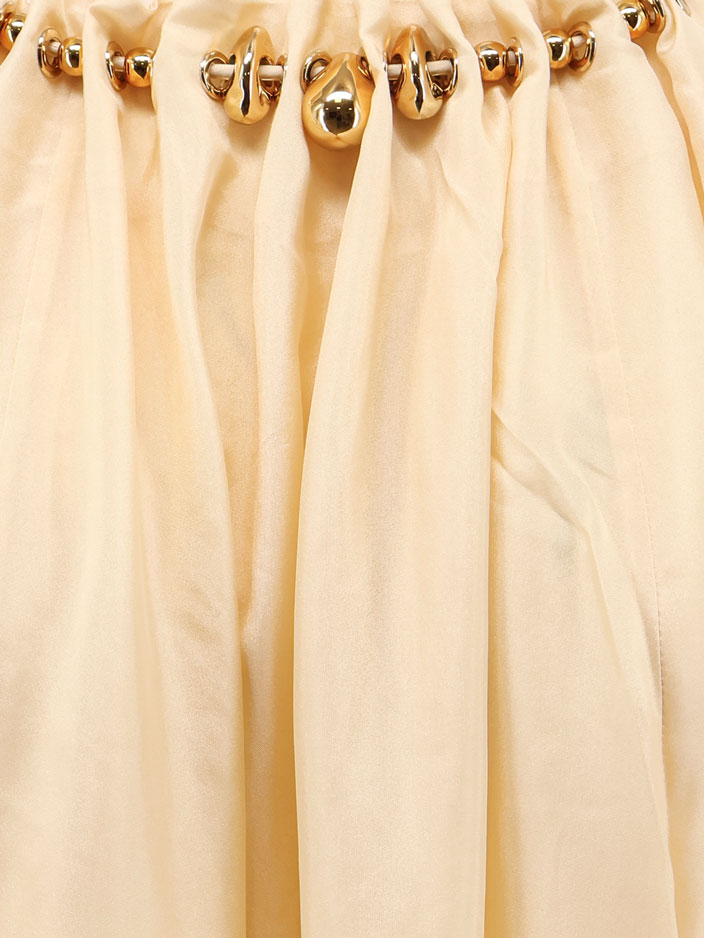 Aster silk long dress