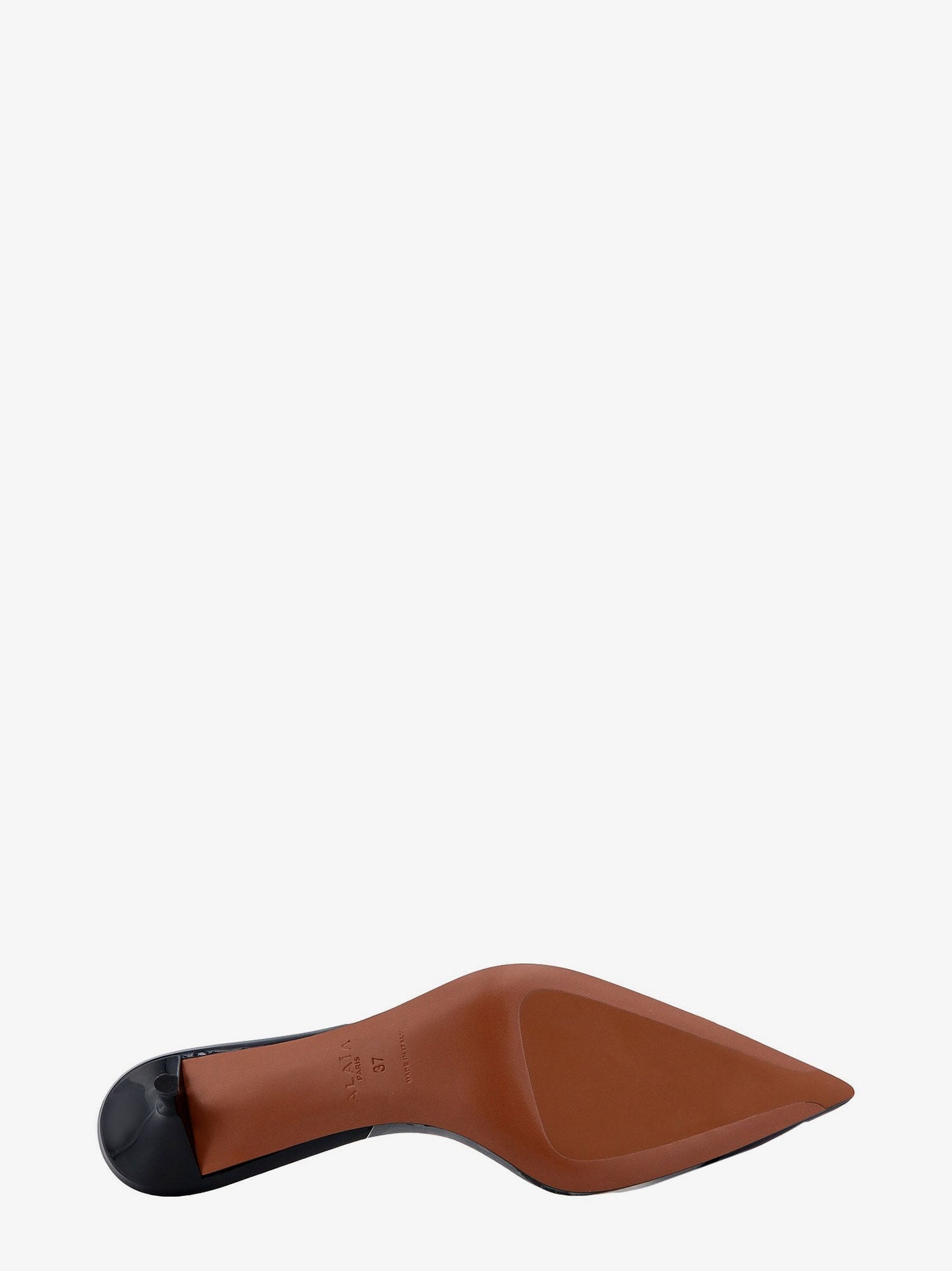 Le Coeur Slingback PVC and leather pumps