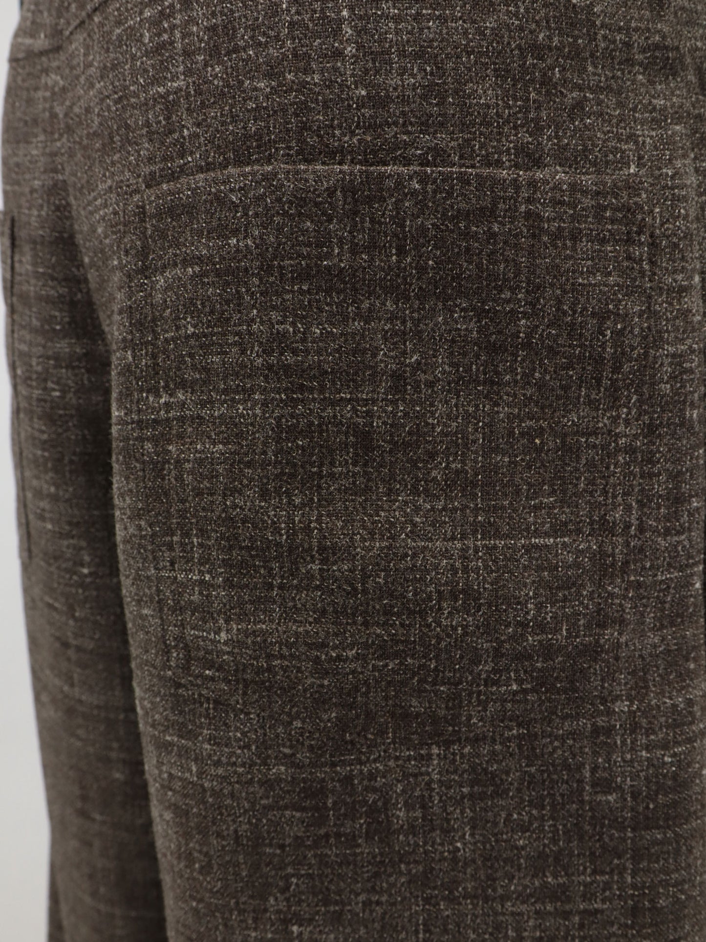 Pantaloni in misto lana e lino