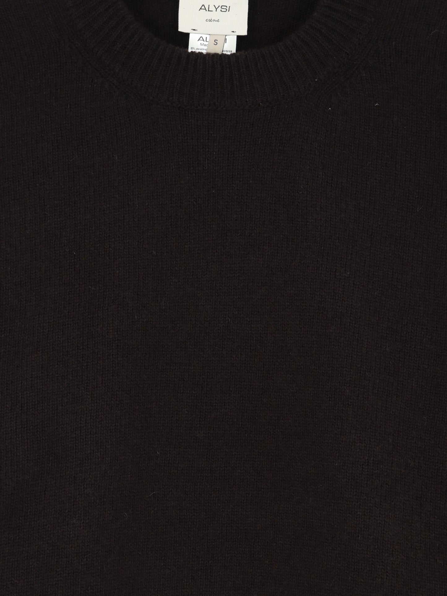 Merino wool and cashmere blend sweater