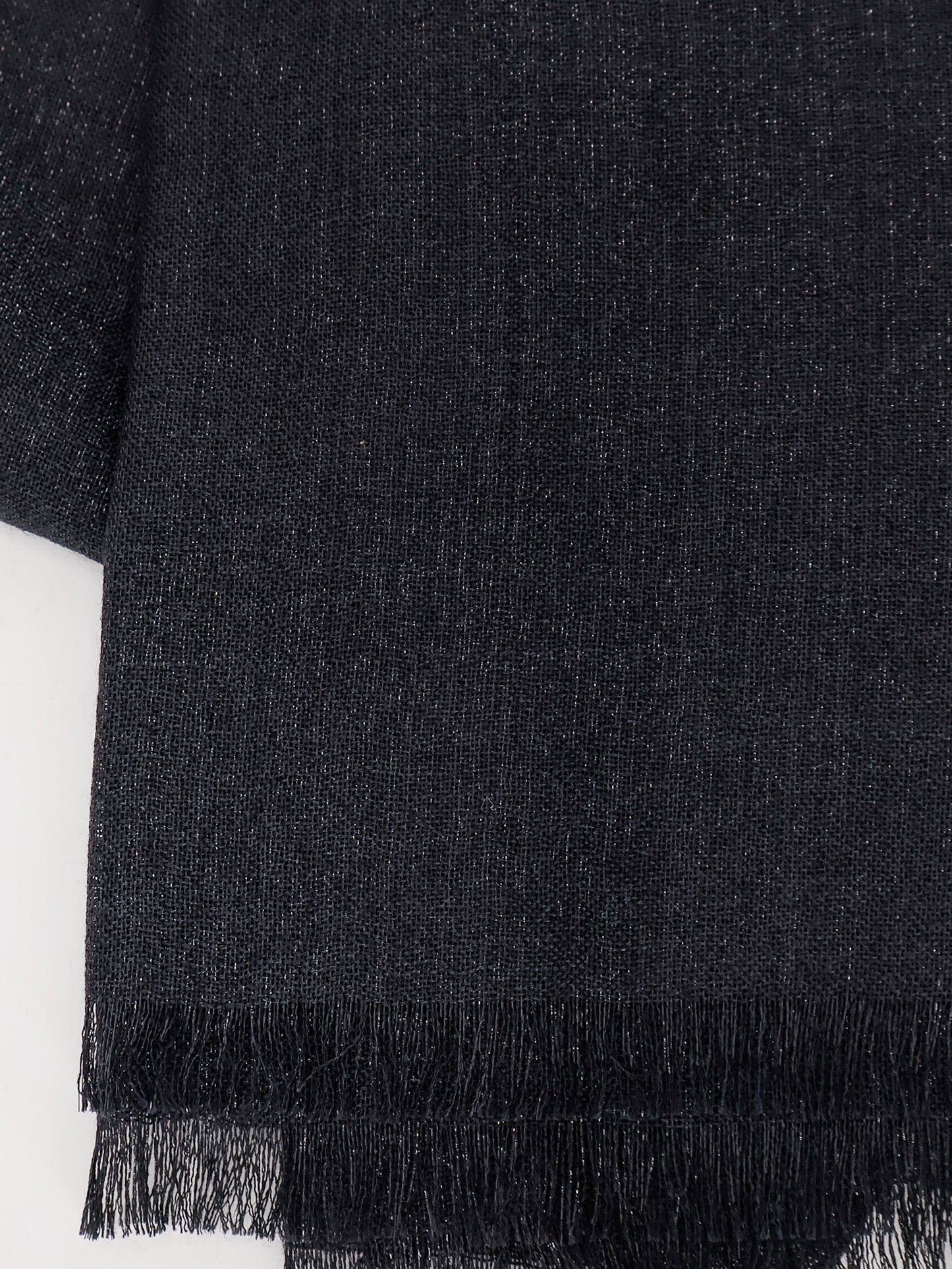 Sparkling cashmere and silk scarf