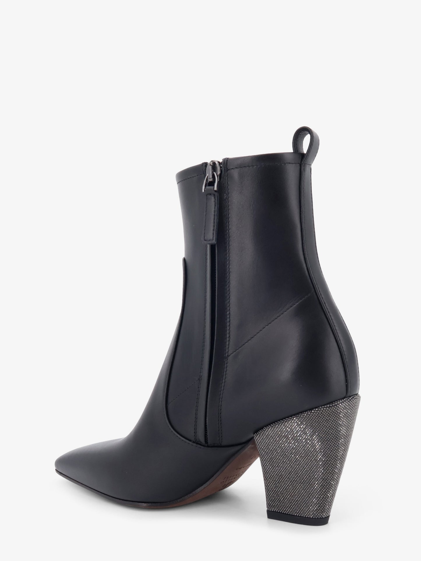 Stivaletti Precious Heel in pelle