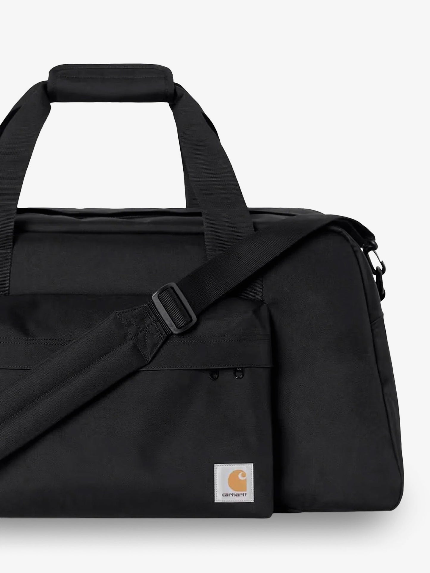 Carhartt nylon Duffle Bag with logo patch on the bottom