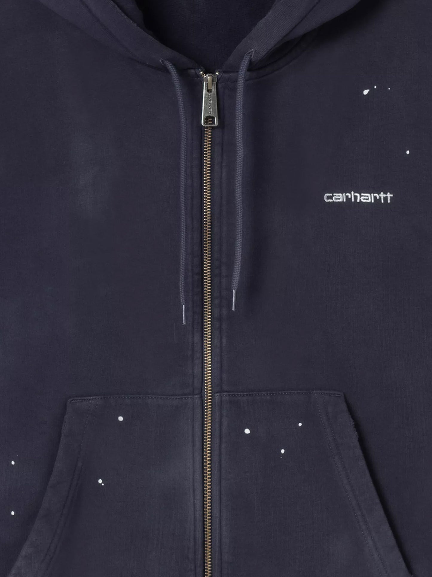 Hooded Painter cotton sweatshirt with embroidered logo on the front