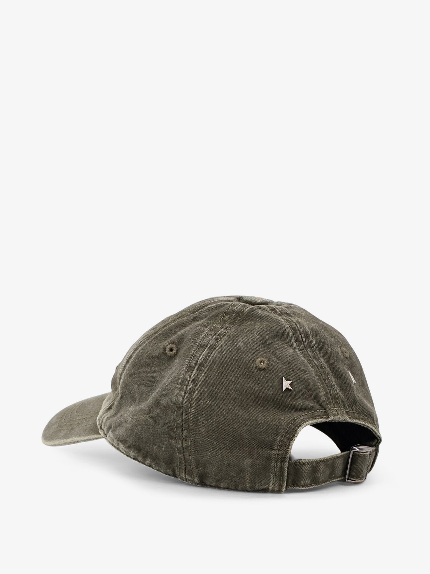 Decostructed washed cotton baseball cap