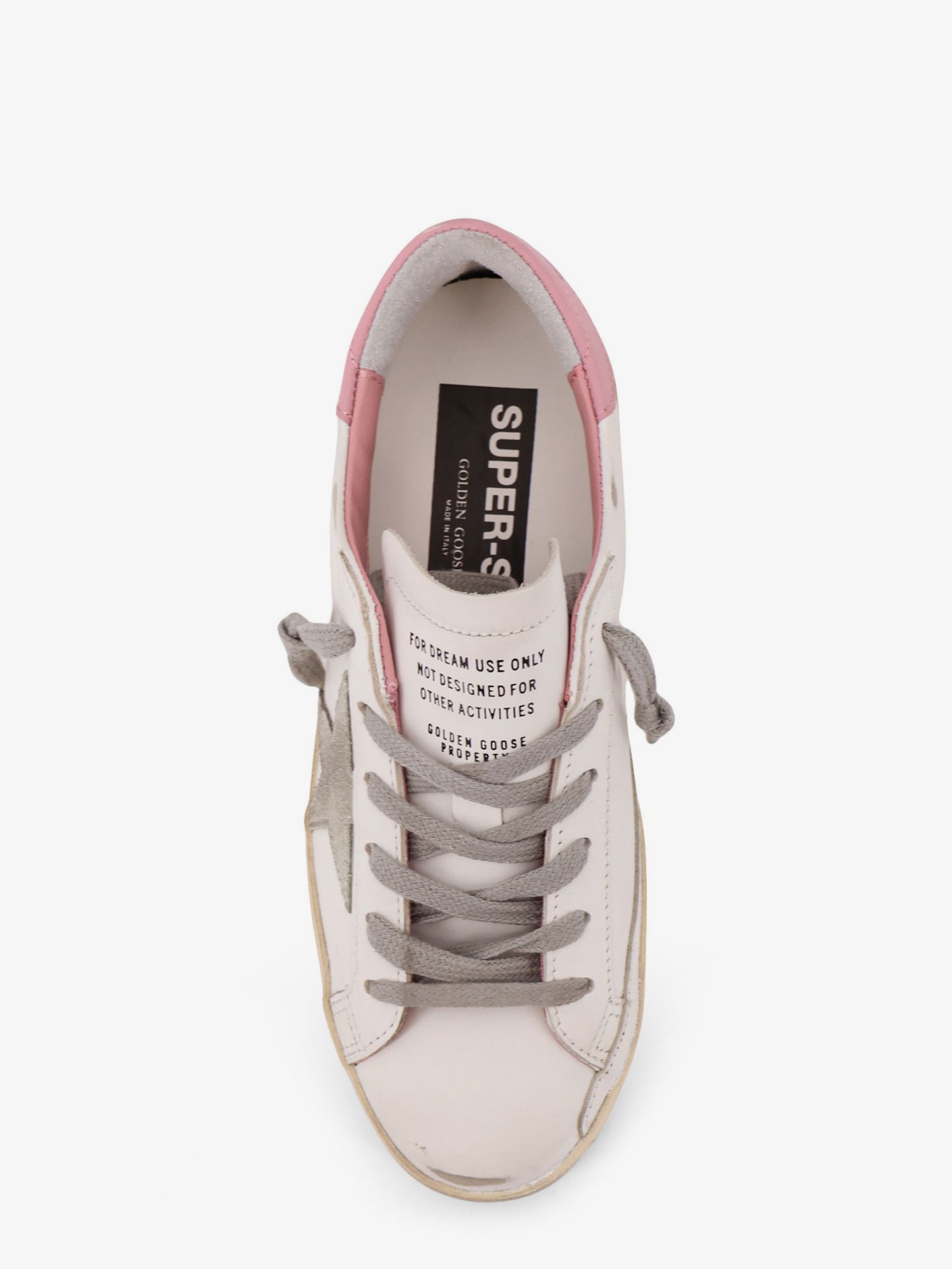 Sneakers Superstar in pelle con iconico logo laterale