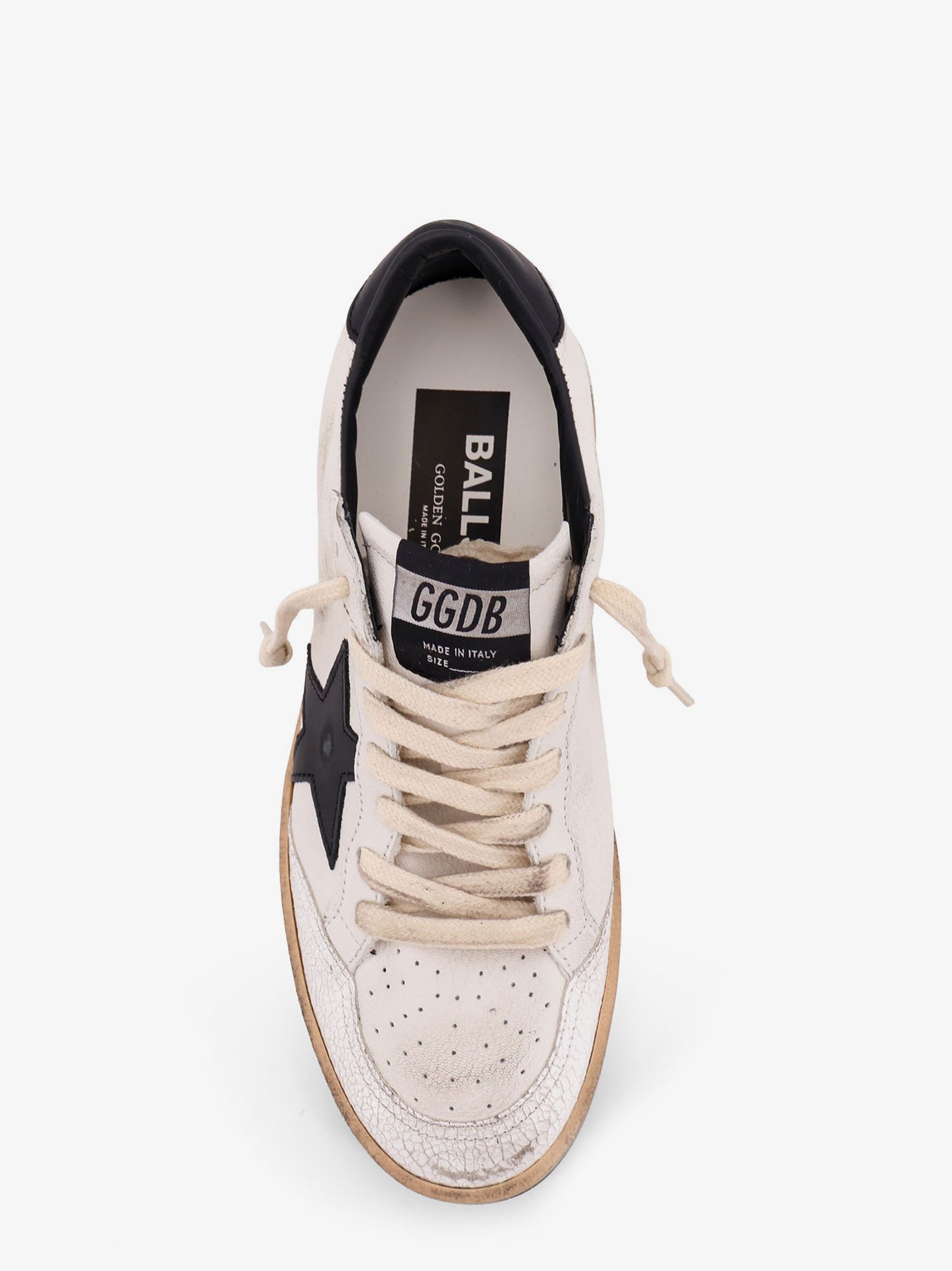 Ballstar leather sneakers with iconic side logo