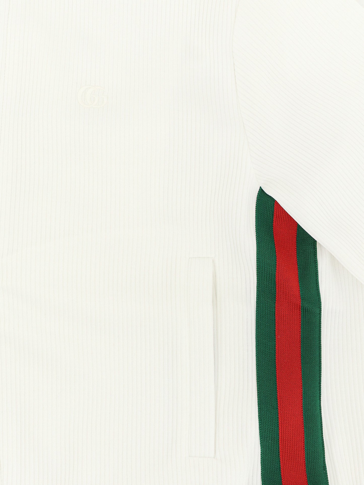 Lightweight ribbed cotton jersey sweatshirt