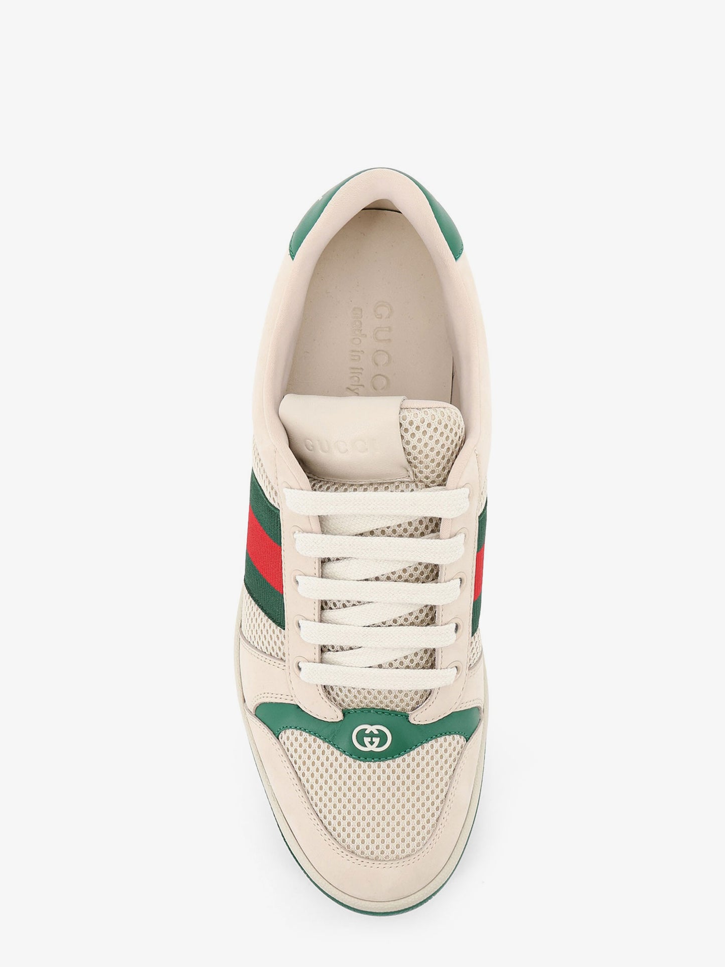Sneakers Screener in mesh e pelle con Nastro Web laterale