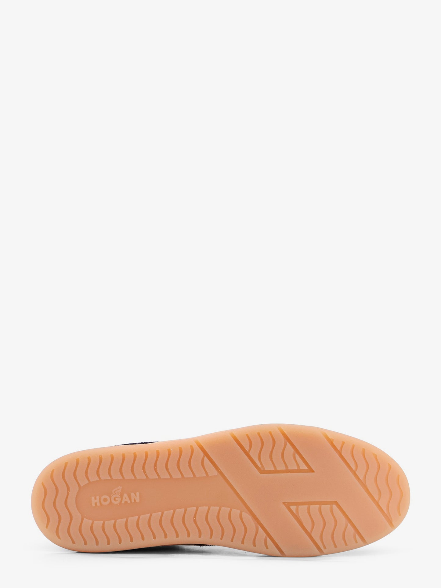 Suede sneakers with iconic side logo