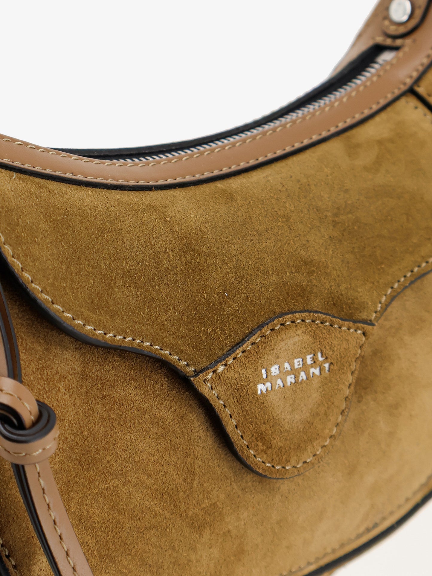 Oskan Moon suede shoulder bag