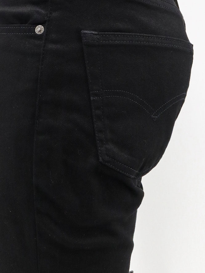 511 Slim black canvas