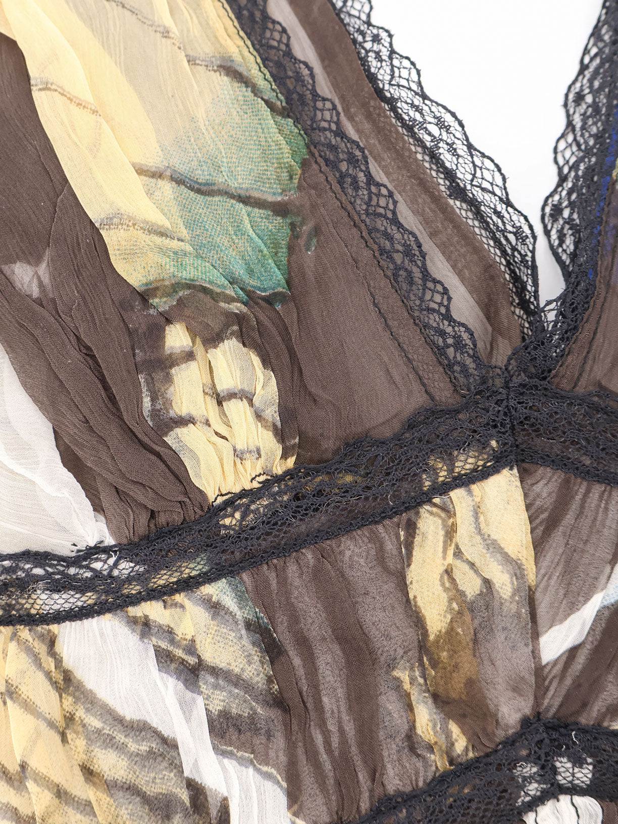 Pucha viscose dress with all-over print