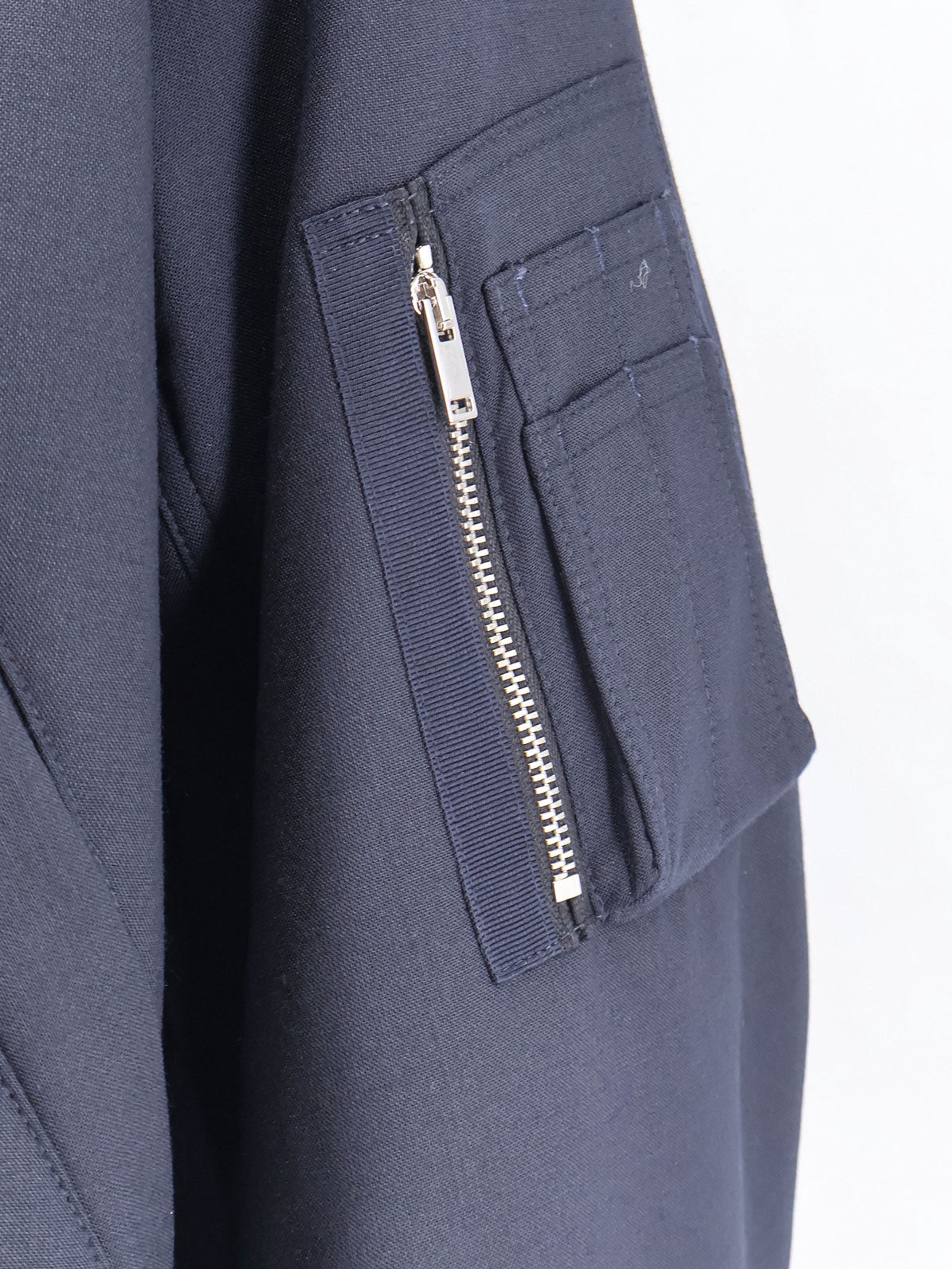Bomber in misto lana vergine