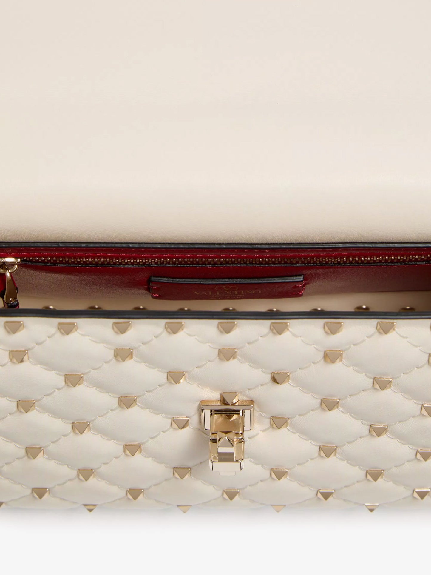Borsa a tracolla Rockstud Spike in pelle con iconiche borchie all-over