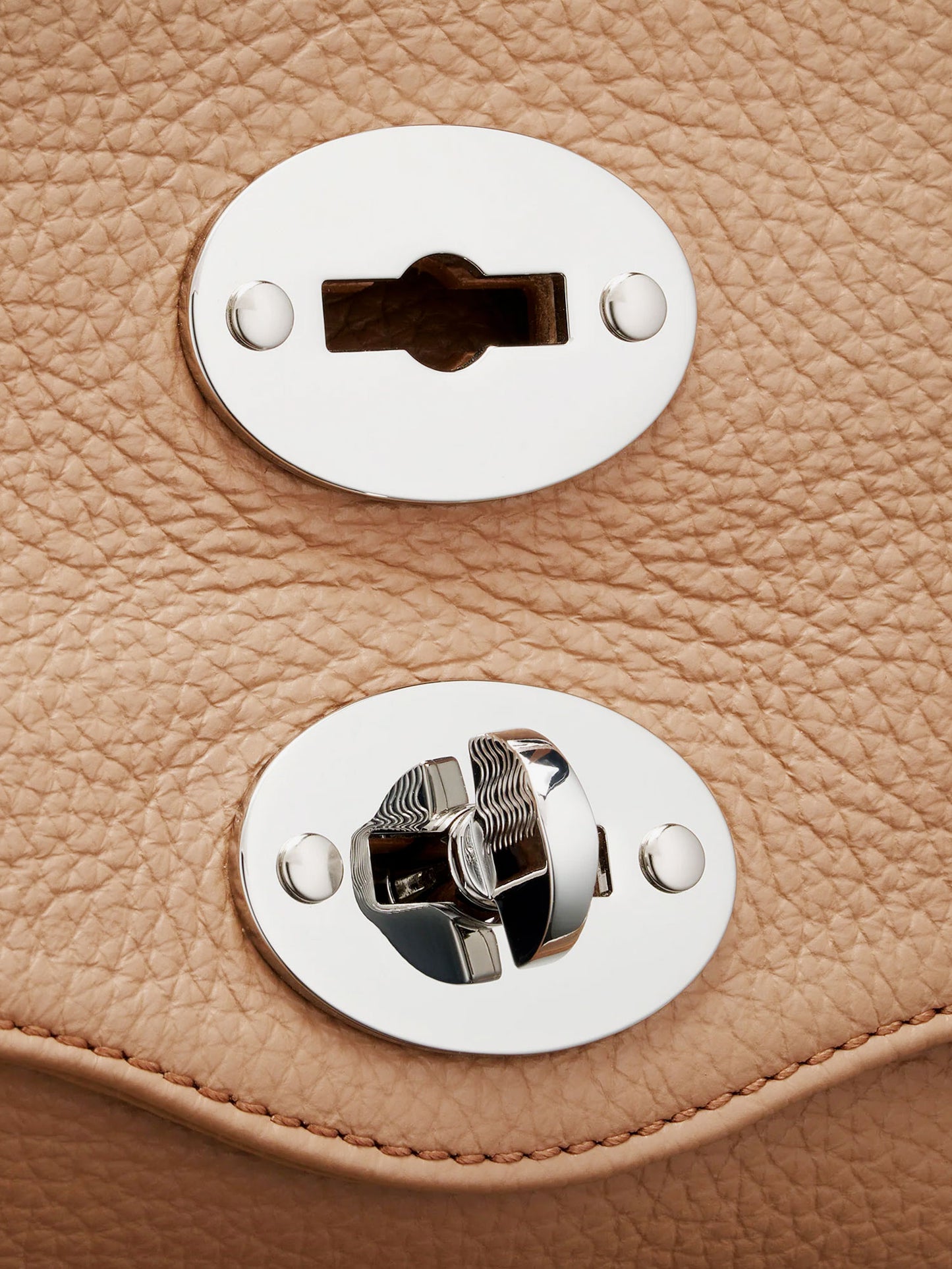 Hammered leather Postina Daily crossbody bag