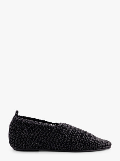 Interwined leather ballerinas thumbnail