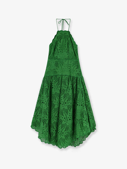 Vestito midi in pizzo Sangallo thumbnail