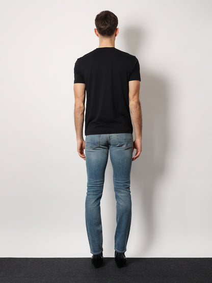 Regular fit cotton sweater thumbnail