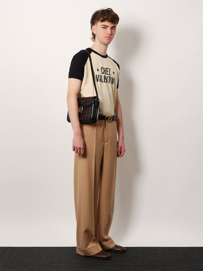 Valentino Garavani 9TO5 woven leather shoulder bag thumbnail