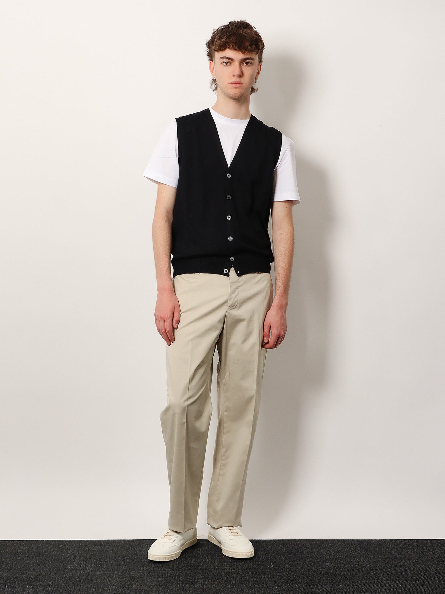 Michael reworked stretch cotton trouser