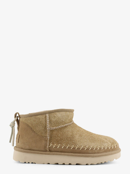 W Classic Ultra Mini Biarritz suede ankle boots thumbnail