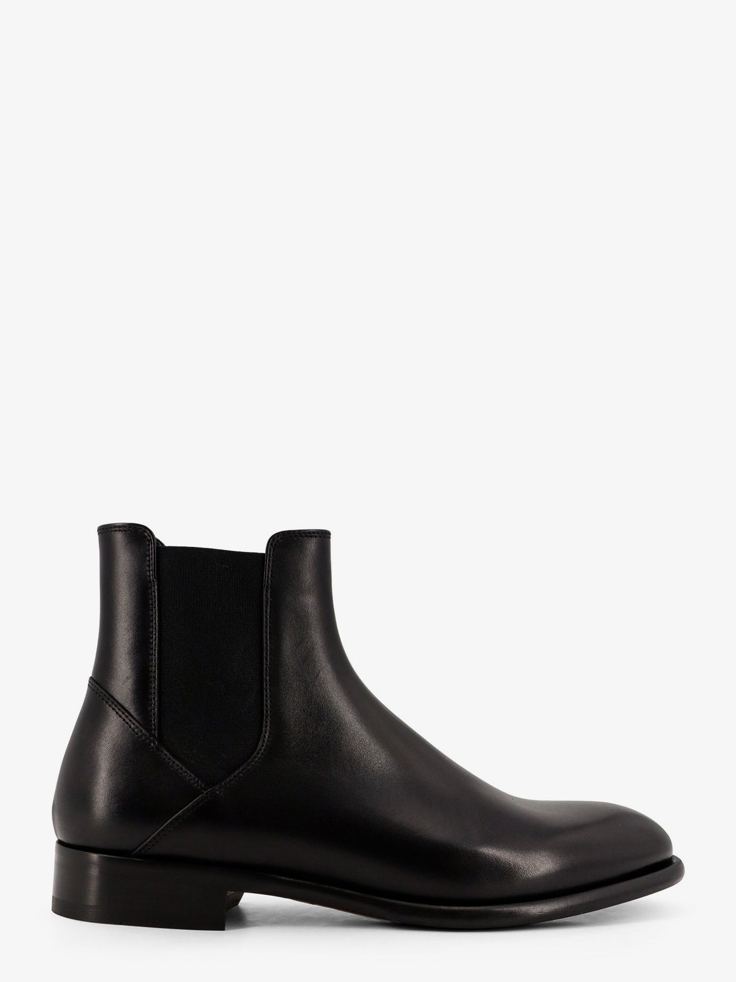 Leather ankle boots