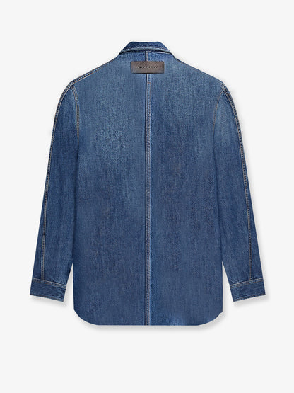 Camicia overshirt in denim thumbnail