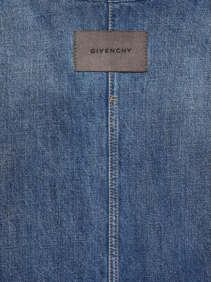 Camicia overshirt in denim thumbnail