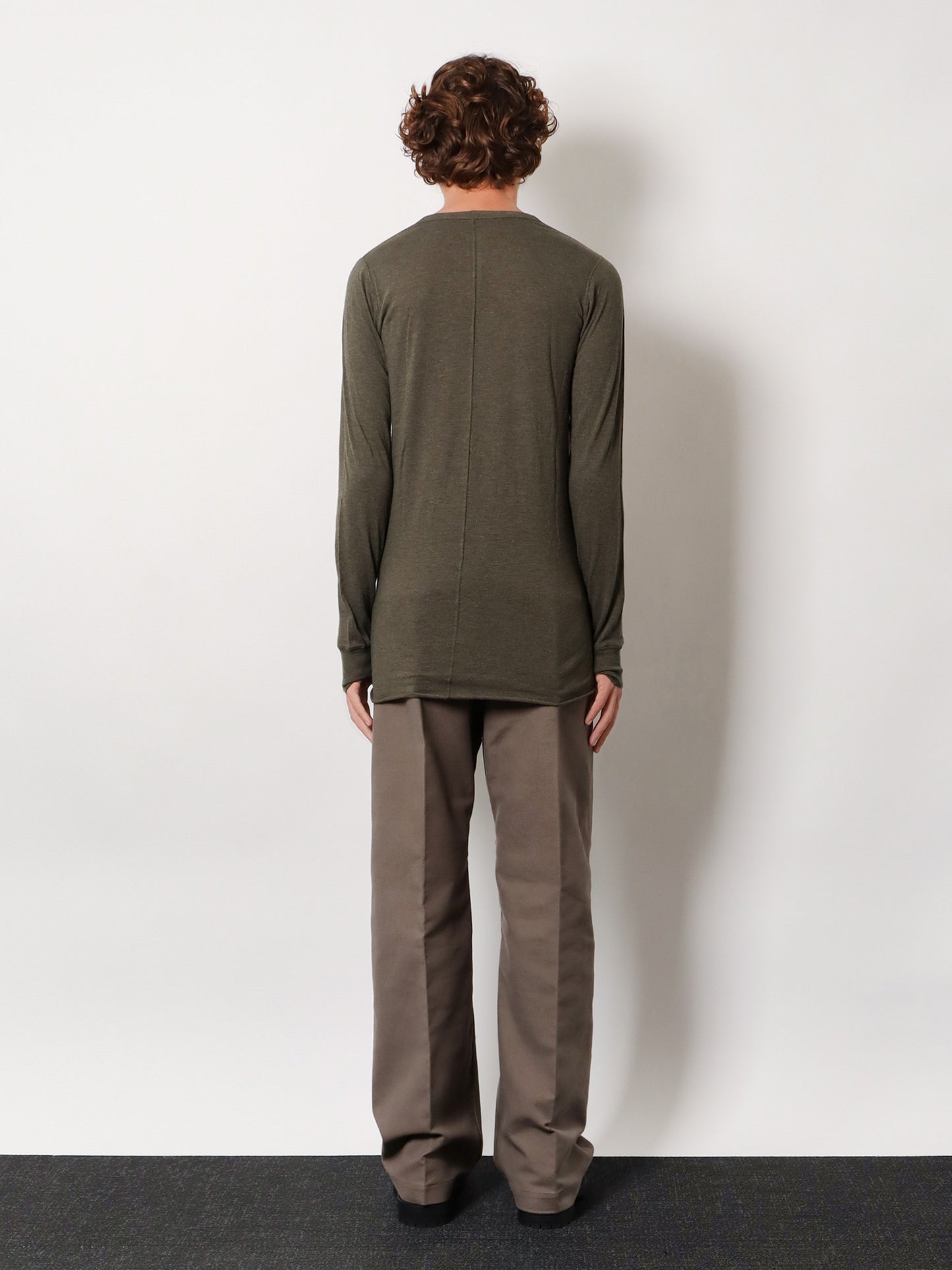 T-shirt Basic LS T in misto viscosa
