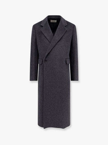 Tailored wool and cashmere coat thumbnail