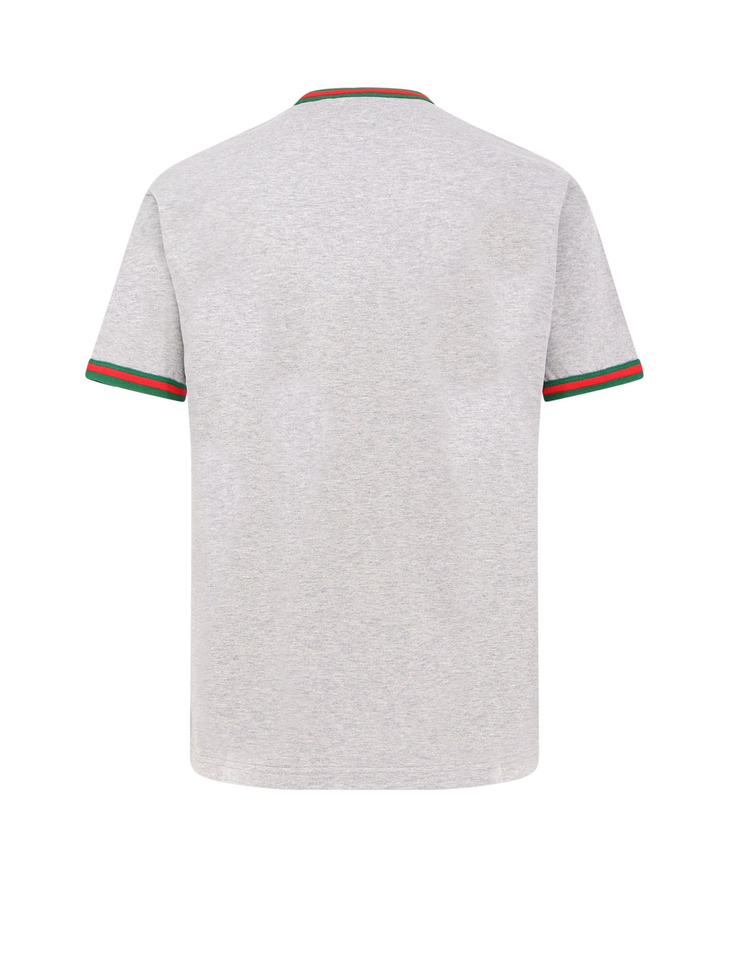 T-shirt in cotone con dettaglio Web  