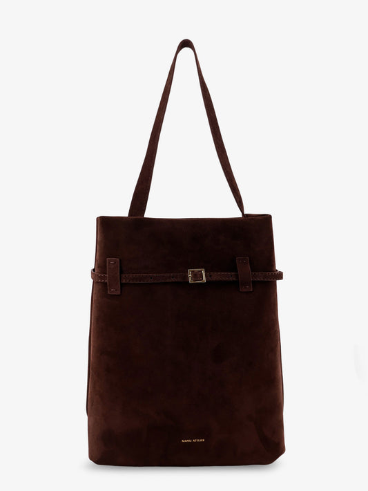 Borsa a spalla Tote Du Jour in suede