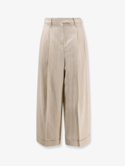 Sartorial viscose and linen trousers thumbnail