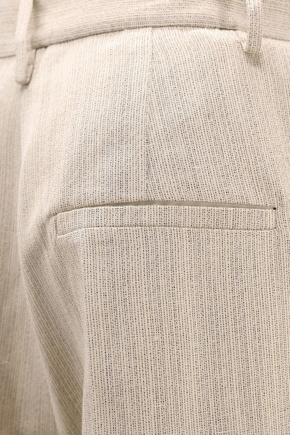Sartorial viscose and linen trousers thumbnail