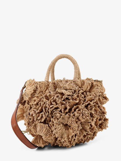 Coral Raffia crossbody bag thumbnail