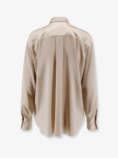 Silk shirt with Monili detail thumbnail