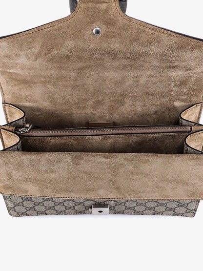 Dionysus GG supreme fabric and suede shoulder bag thumbnail