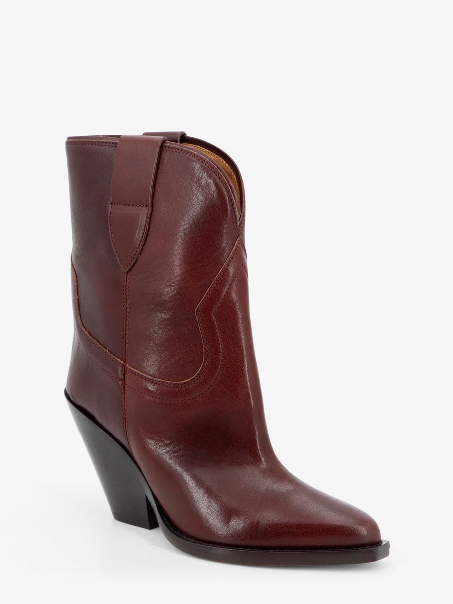 Leyane leather boots