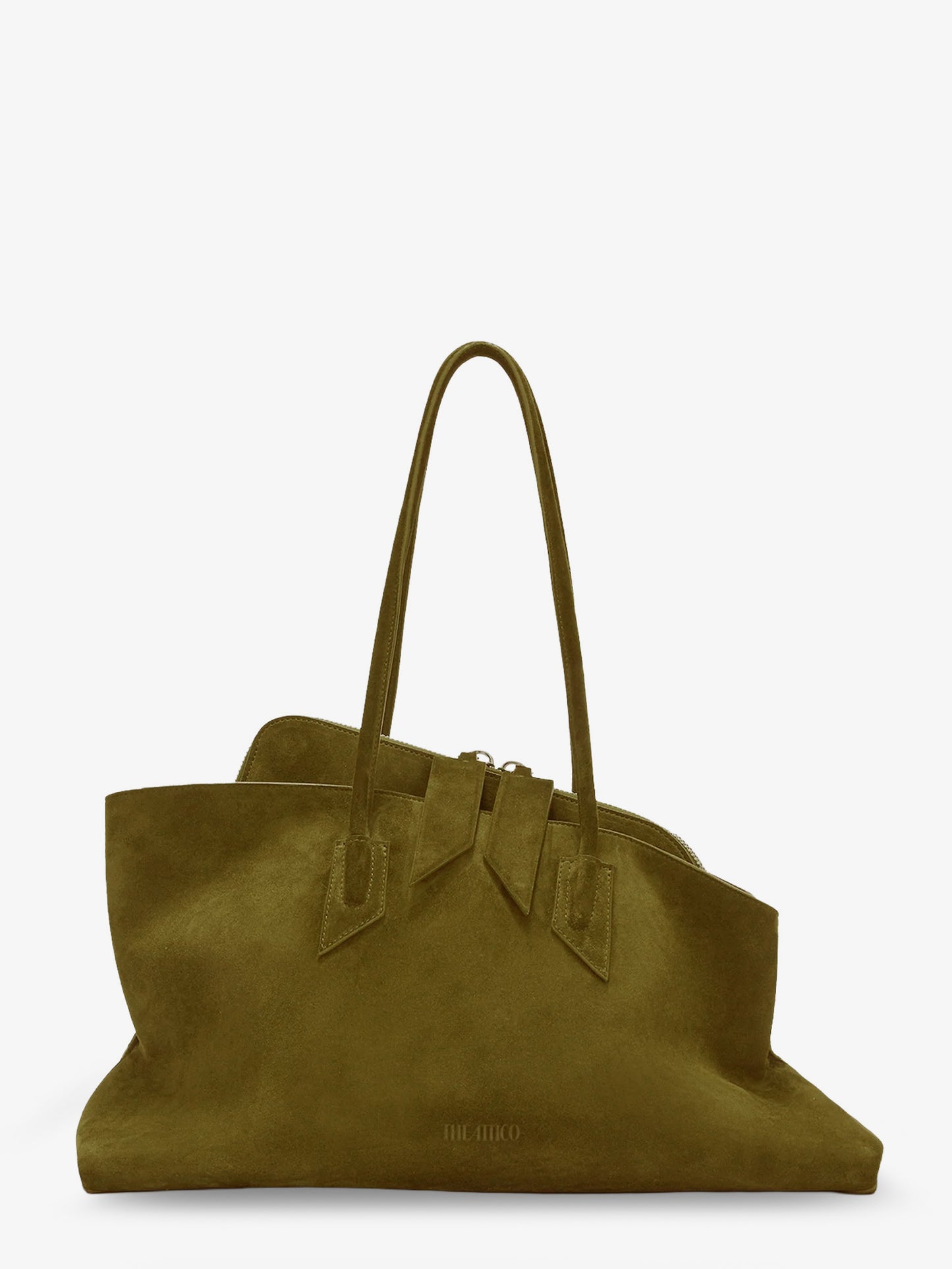 La Passeggiata suede shoulder bag