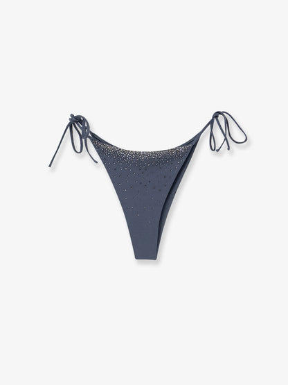 Marielle nylon beach briefs with rhinestones thumbnail