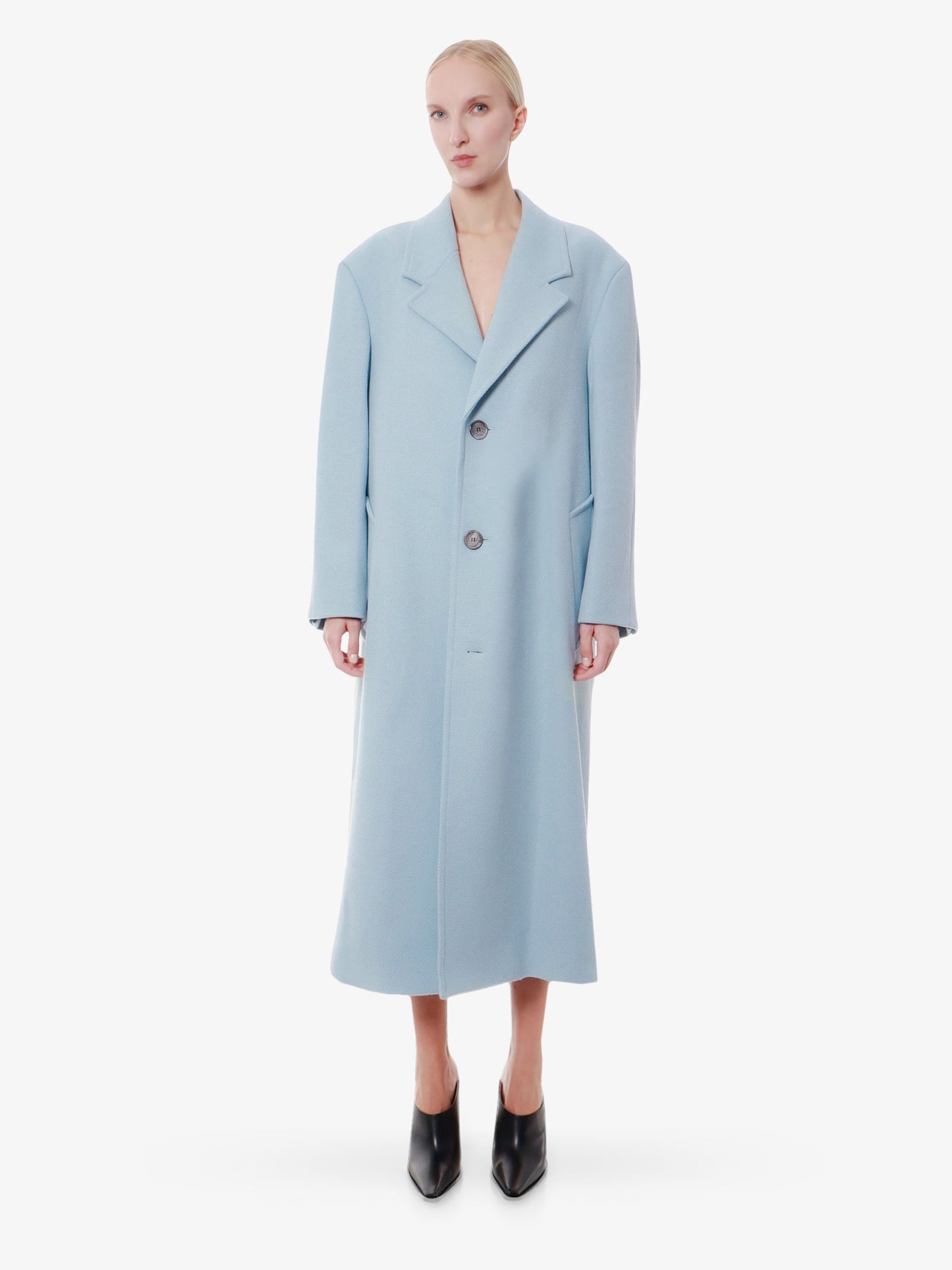 Virgin wool coat