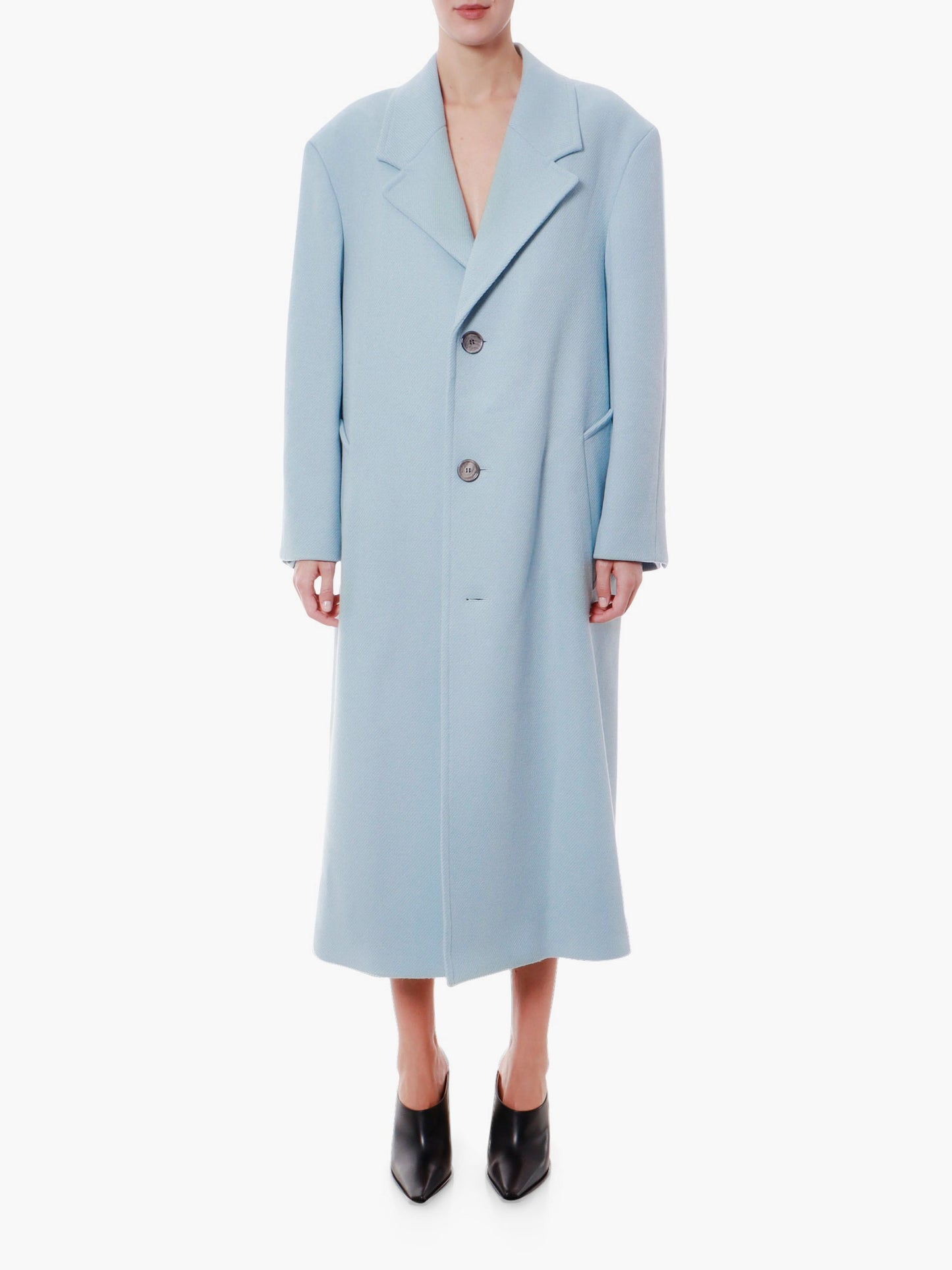 Virgin wool coat