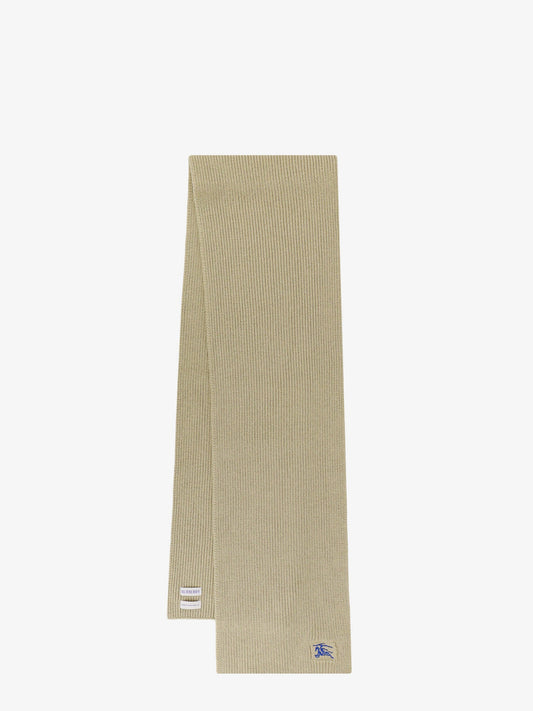 Cashmere scarf with iconic embroidery