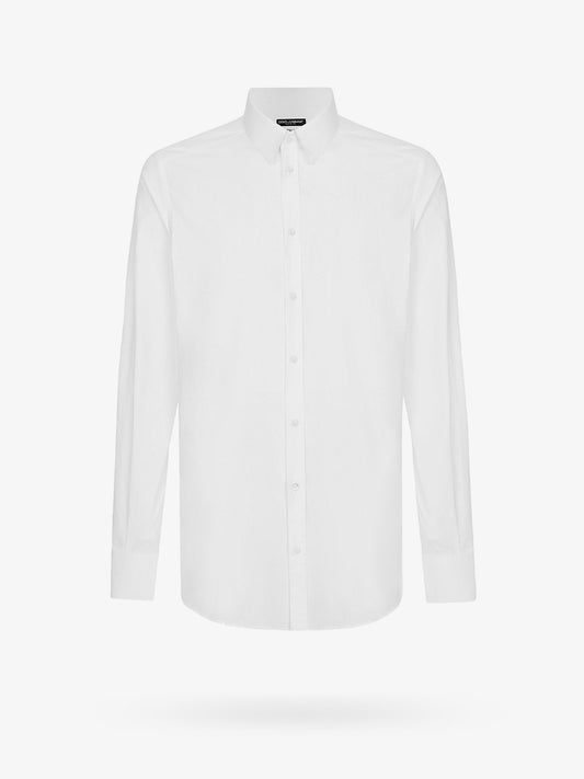 Camicia in cotone con pinces posteriori