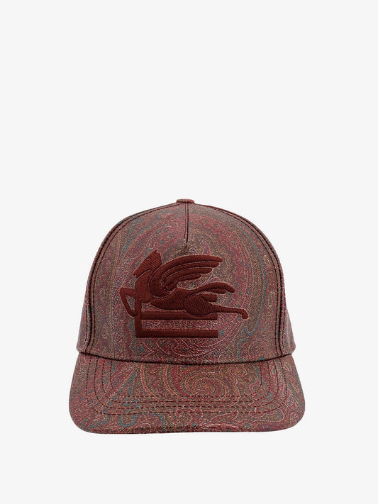 Paisley jacquard baseball hats