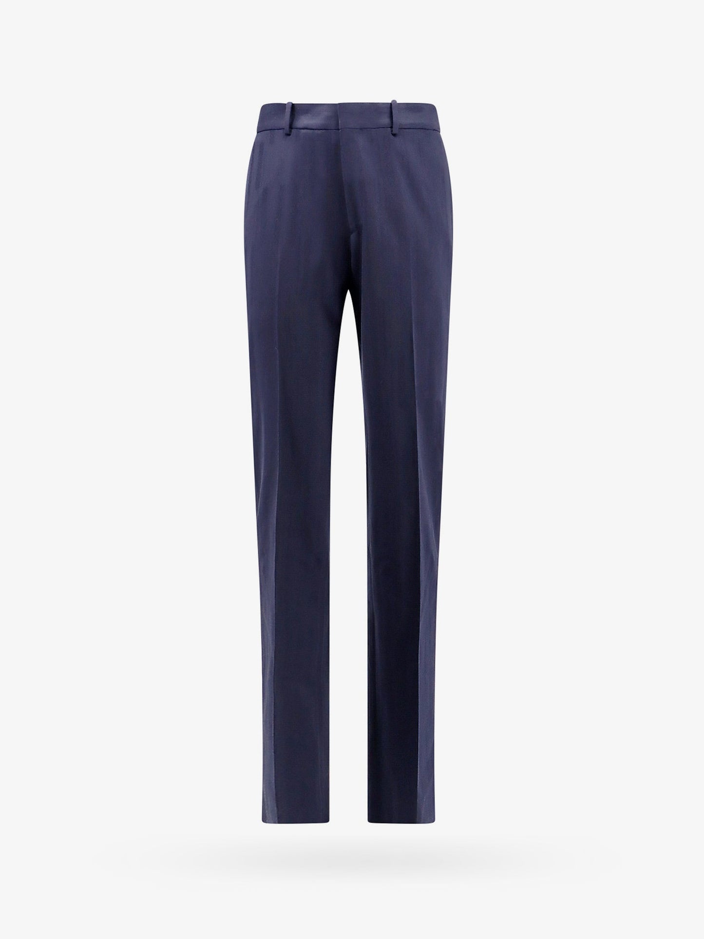 Virgin wool slim trouser