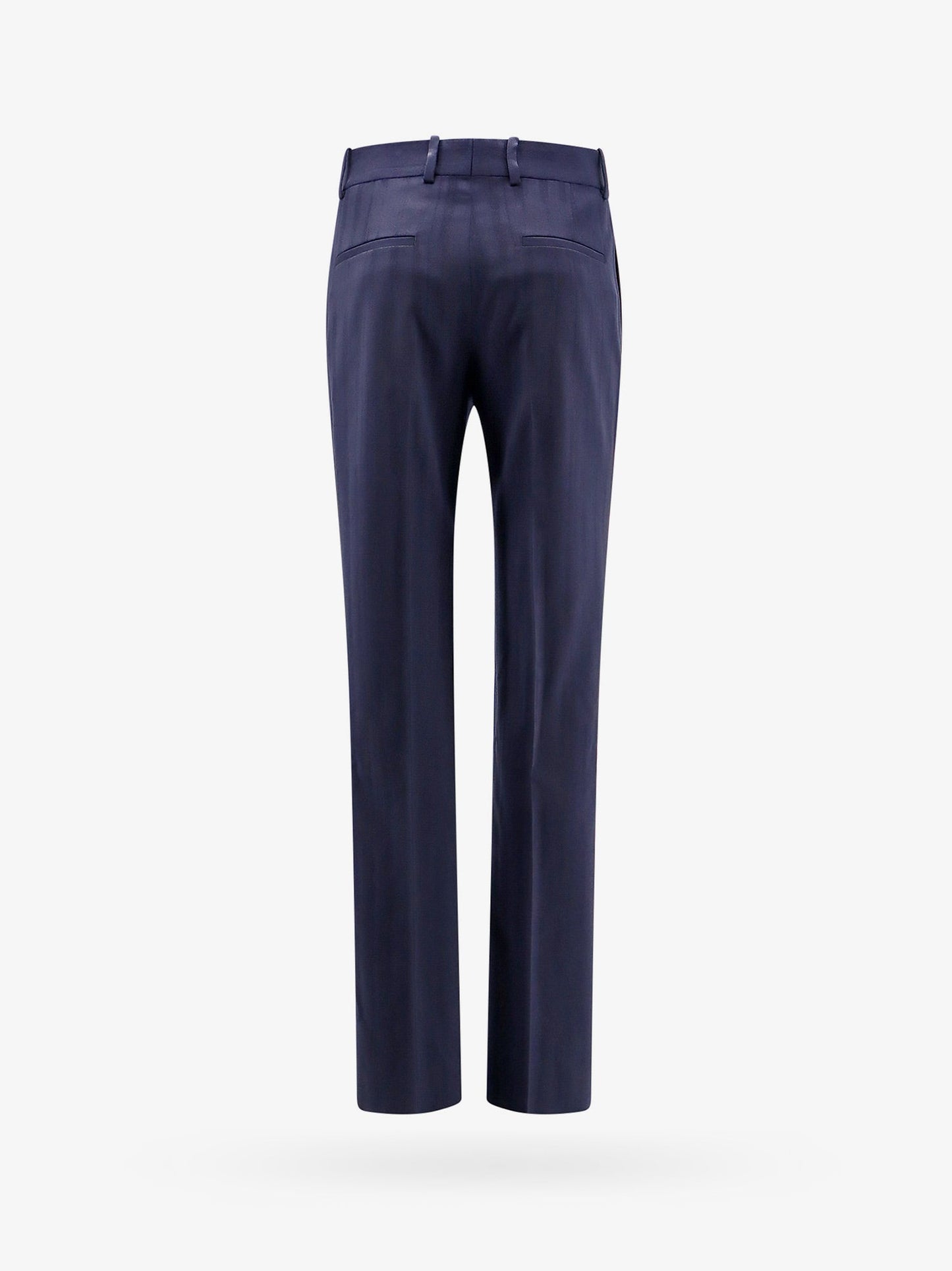 Virgin wool slim trouser