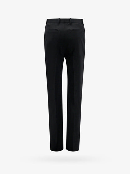 Tuxedo wool trouser with satin side band thumbnail