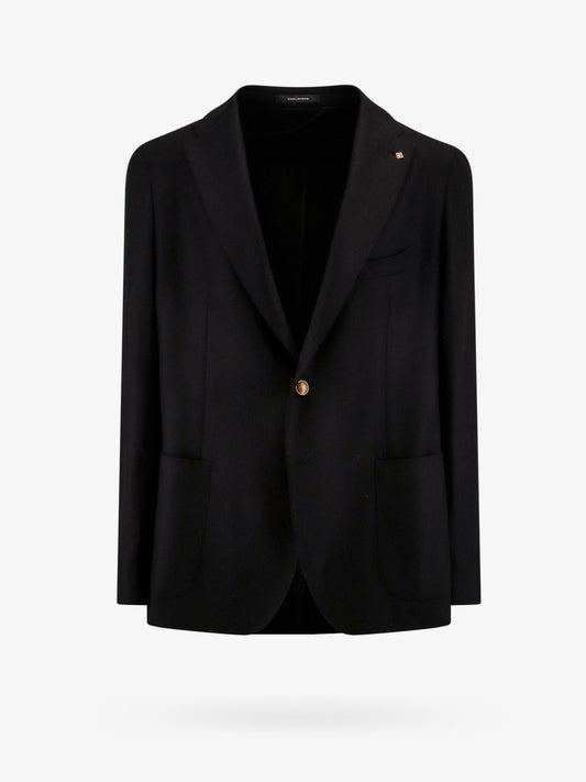 Virgin wool and cashmere blazer